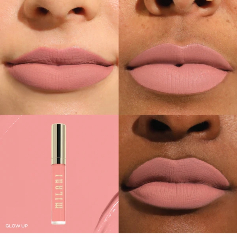 NWT MILANI #110 GLOW UP Stay Put Liquid Lip Longwear Lipstick